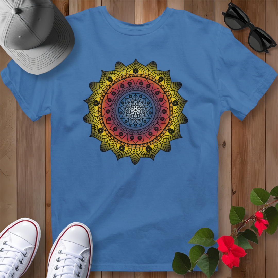 Hawaiian Hibiscus Mandala T-Shirt YORB