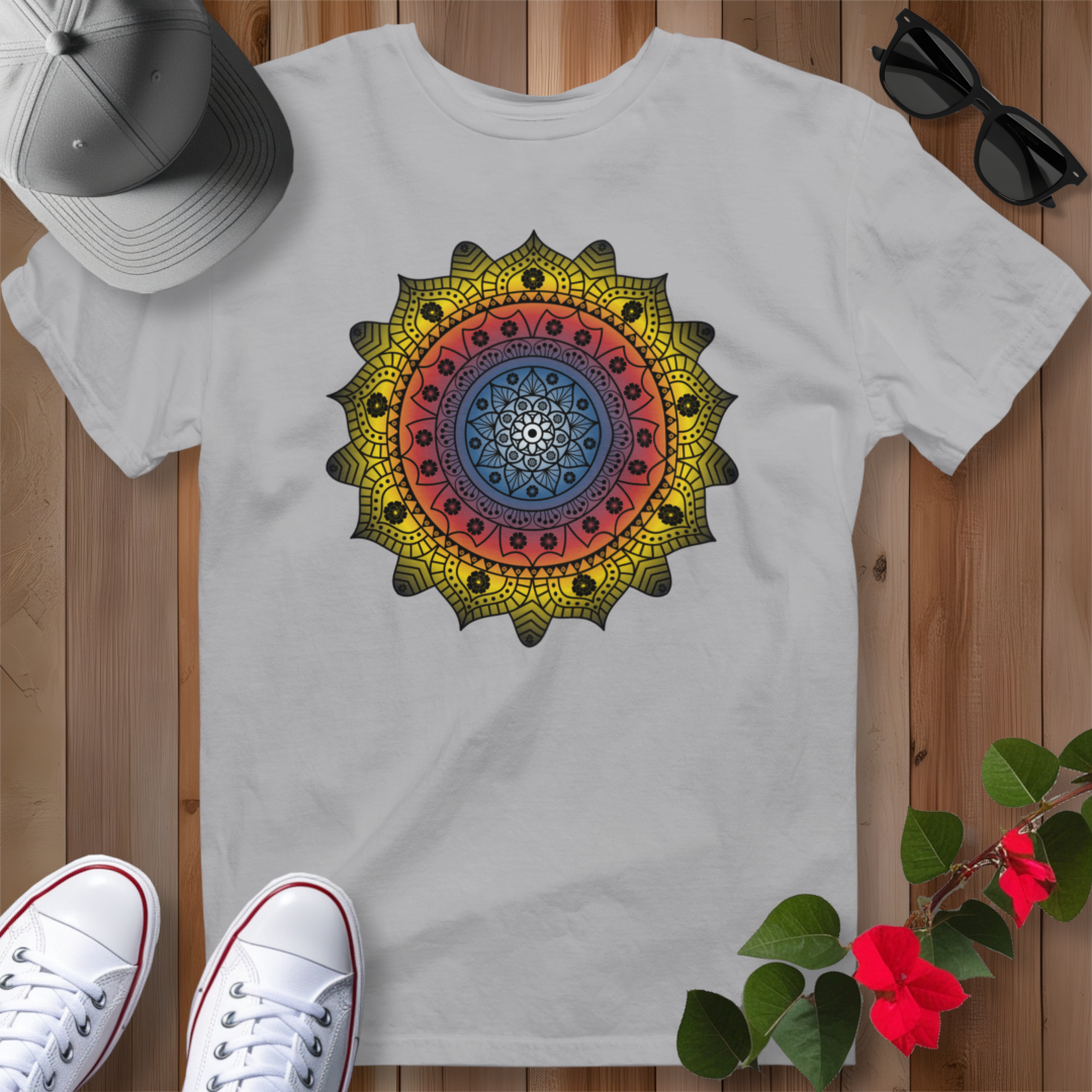 Hawaiian Hibiscus Mandala T-Shirt YORB