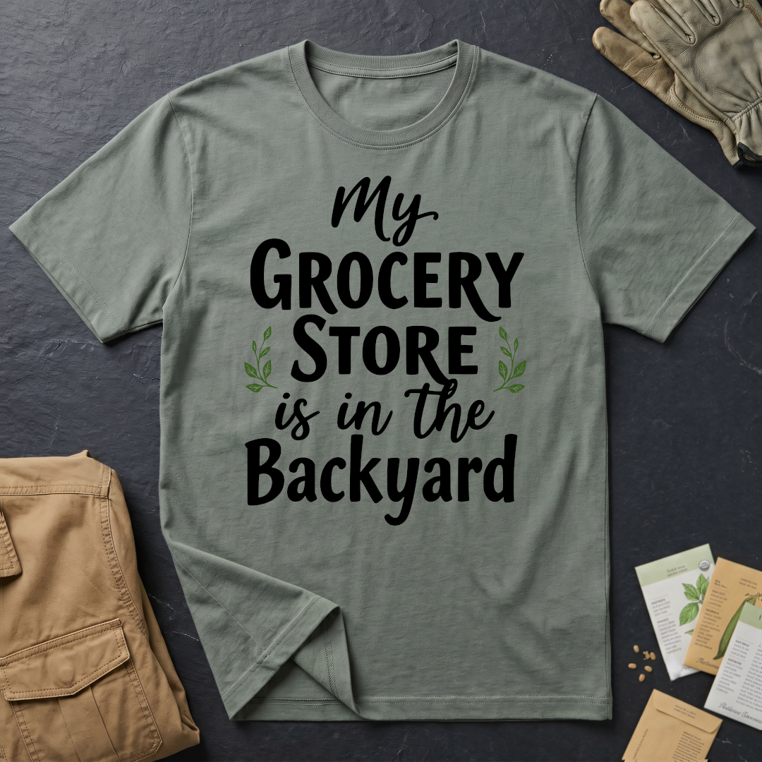My Grocery Store is in the Backyard T-Shirt