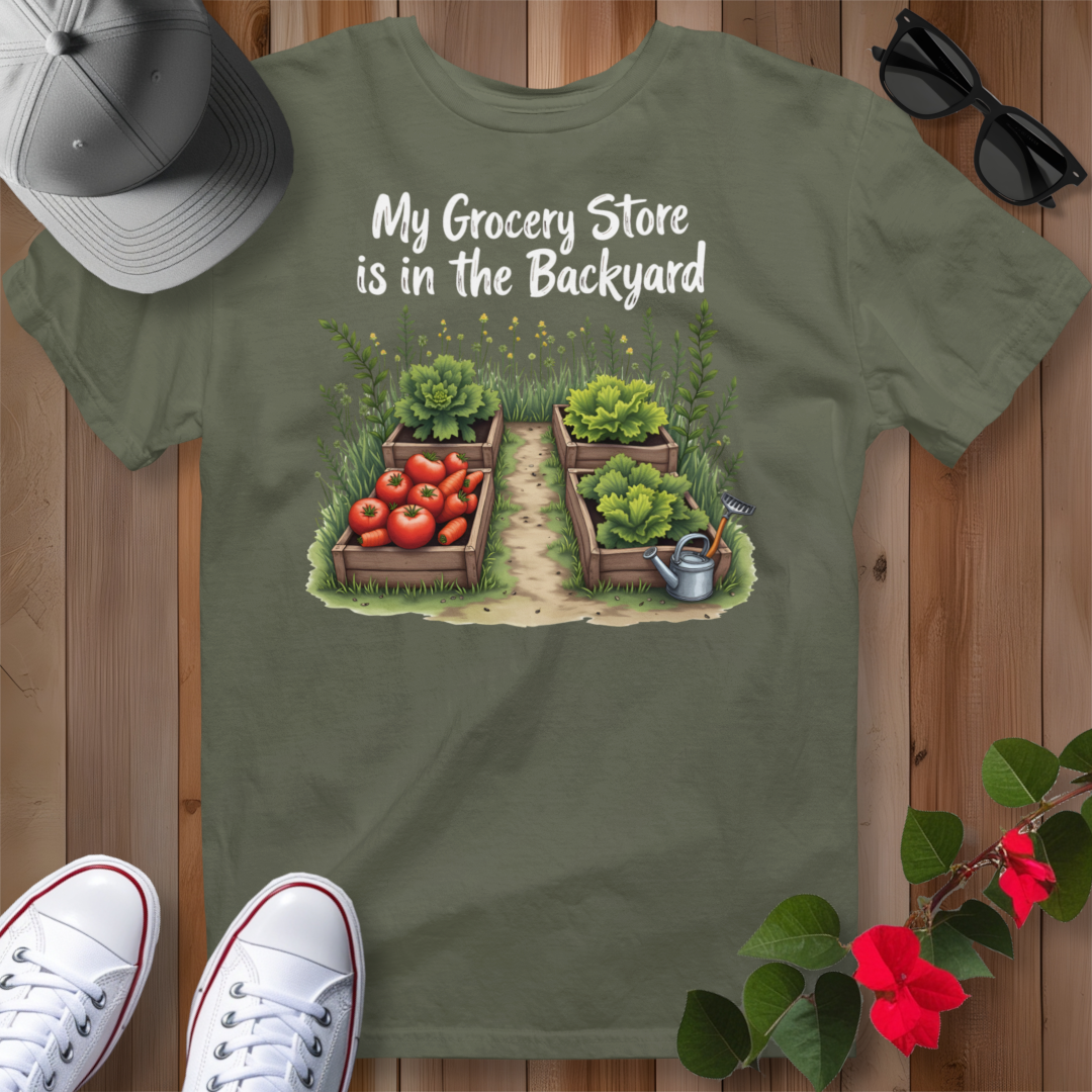 My Grocery Store is in the Backyard 2 T-Shirt