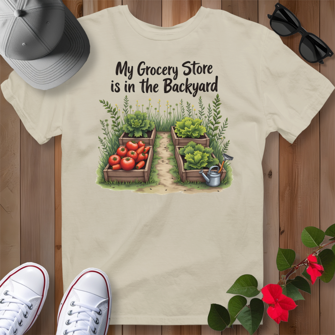 My Grocery Store is in the Backyard 2 T-Shirt