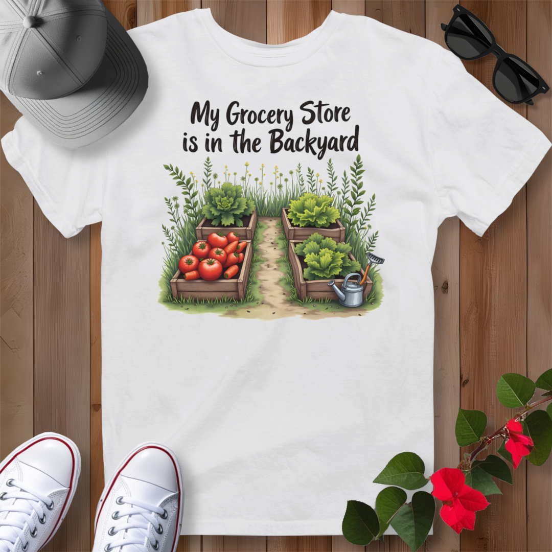 My Grocery Store is in the Backyard 2 T-Shirt