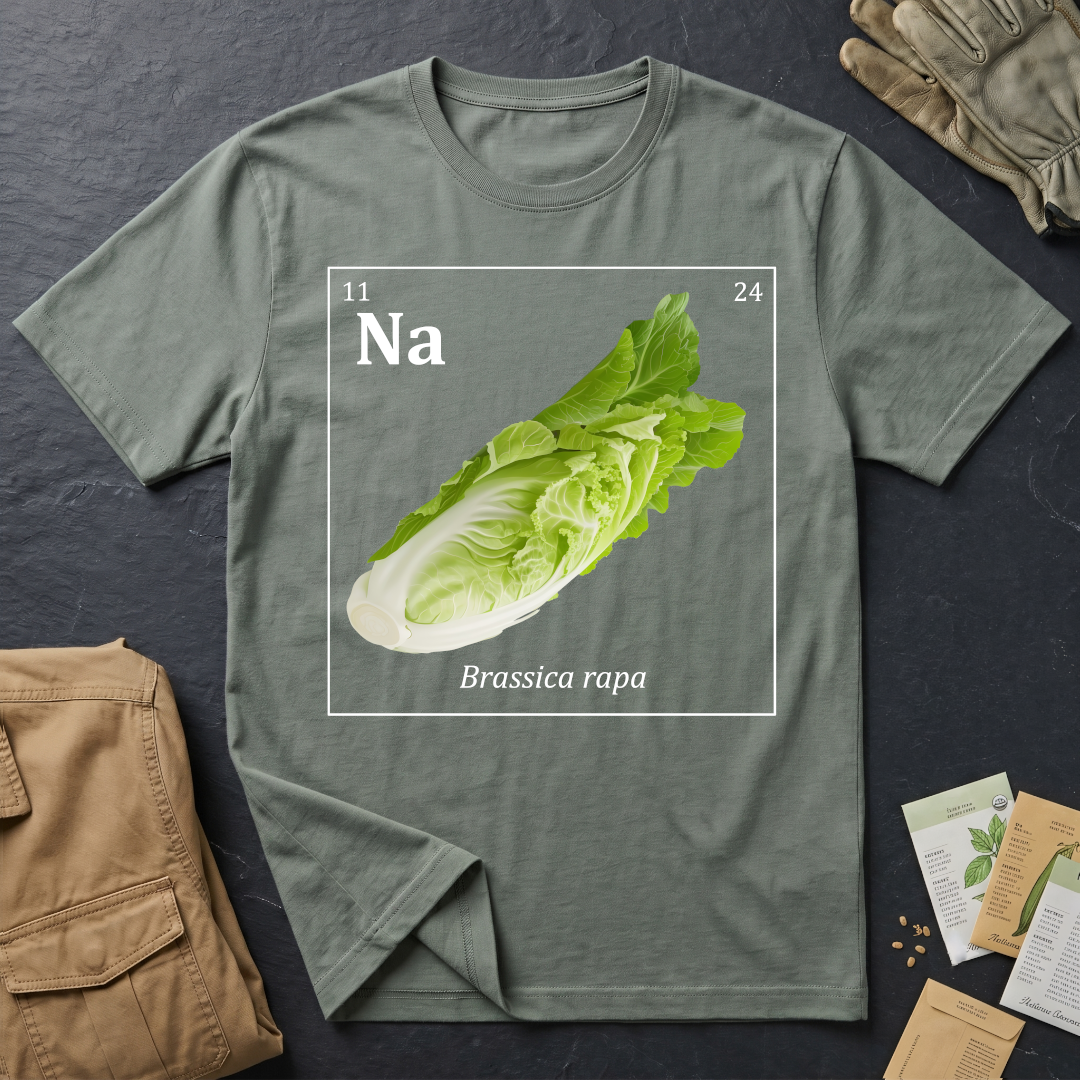 Periodic Table of Vegetables - Napa Cabbage T-Shirt