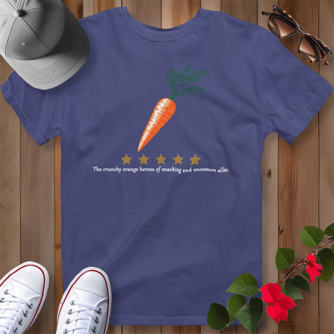 Orange Carrot Review 2 T-Shirt