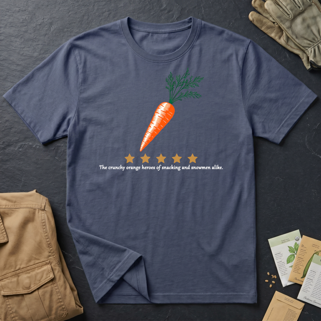 Orange Carrot Review 2 T-Shirt