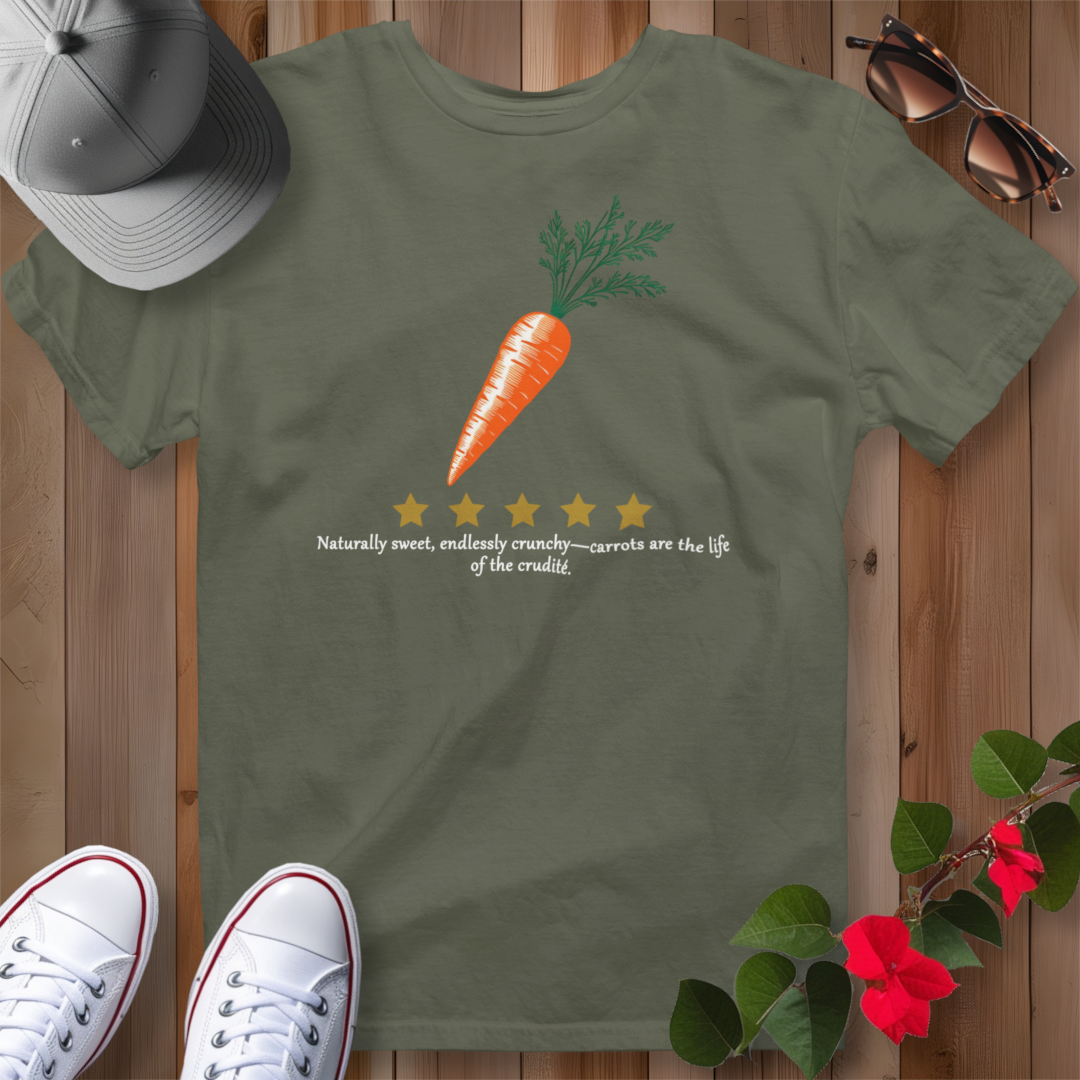 Orange Carrot Review 3 T-Shirt