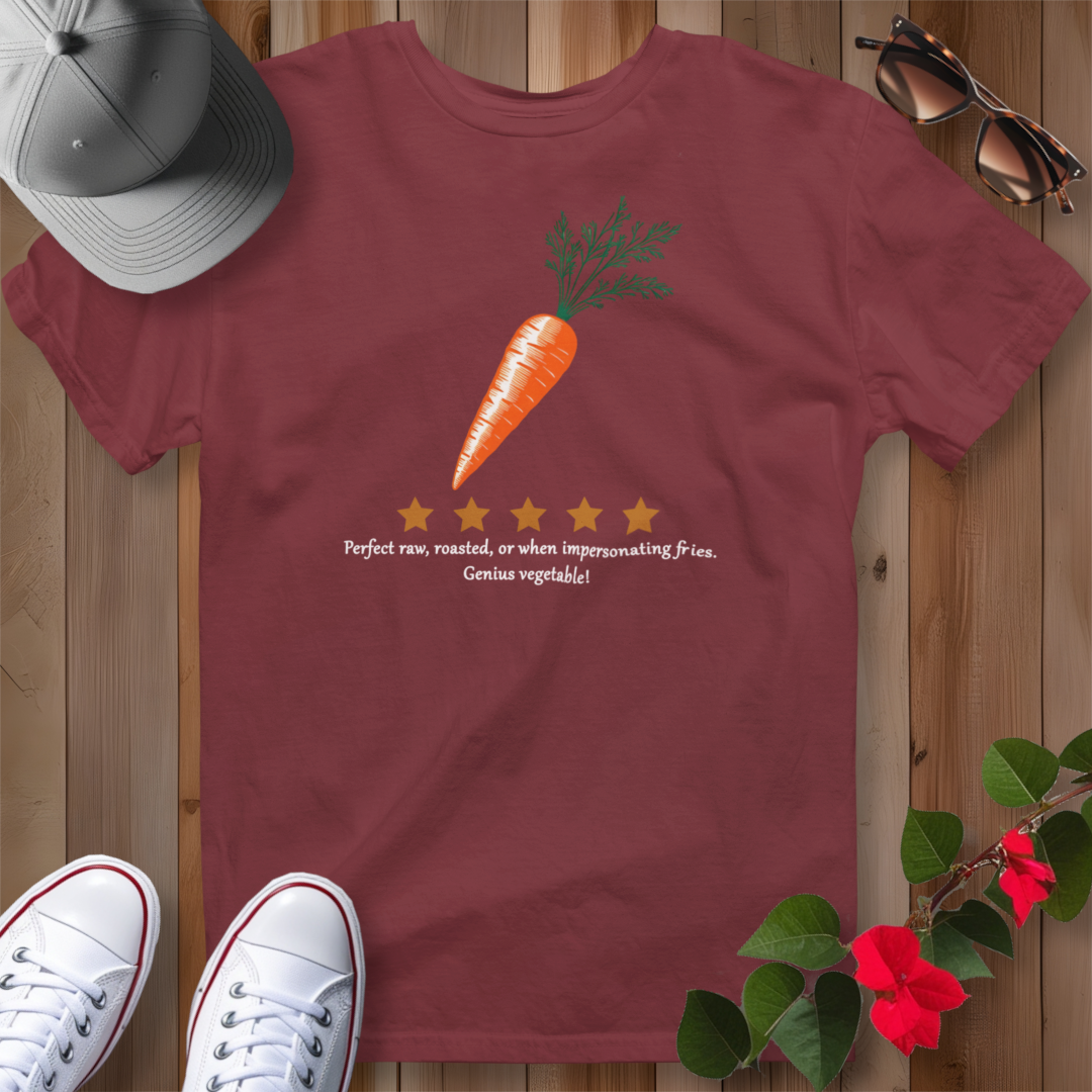 Orange Carrot Review 4 T-Shirt