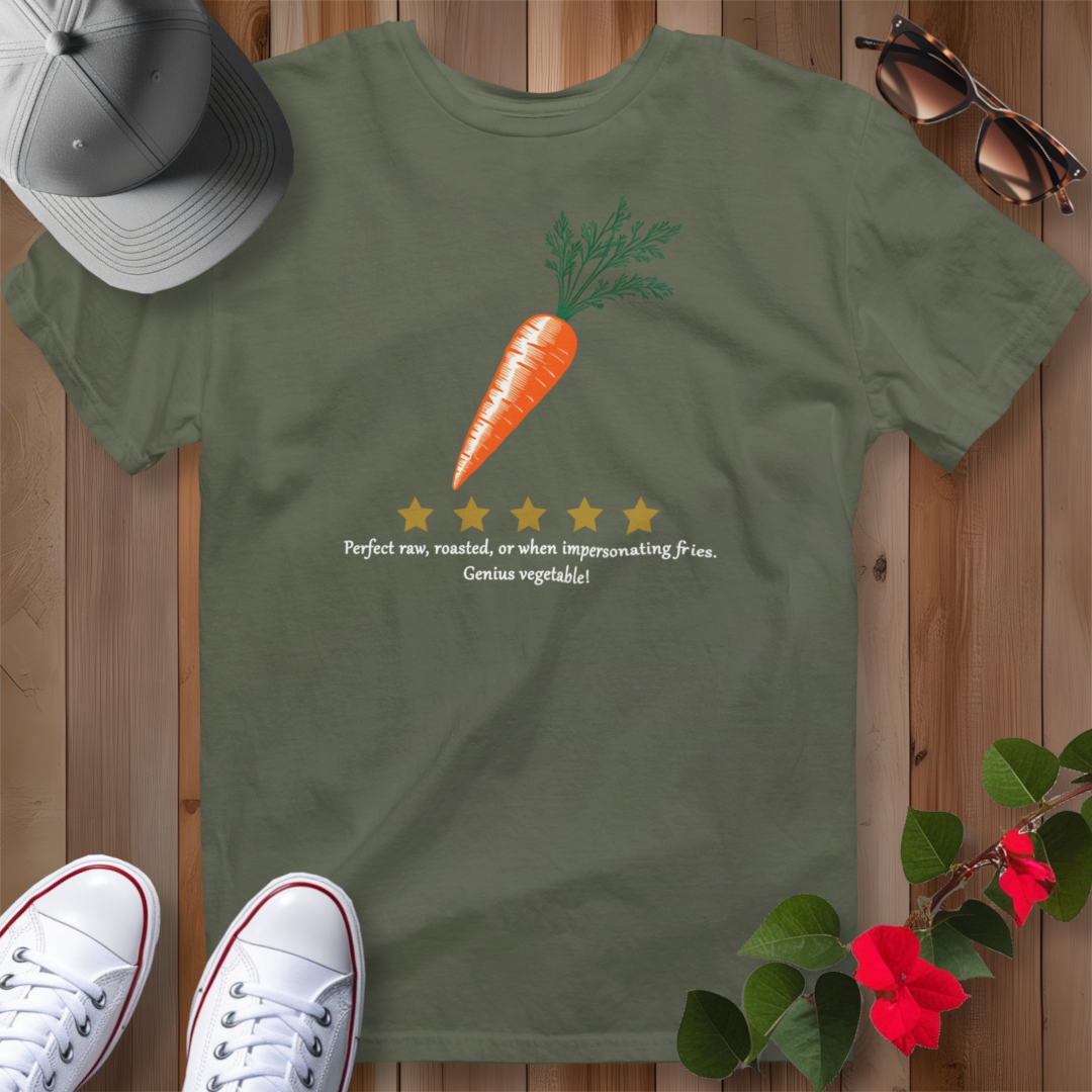 Orange Carrot Review 4 T-Shirt