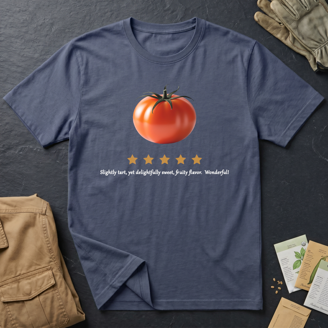 Dad's Sunset Orange Tomato Review T-Shirt