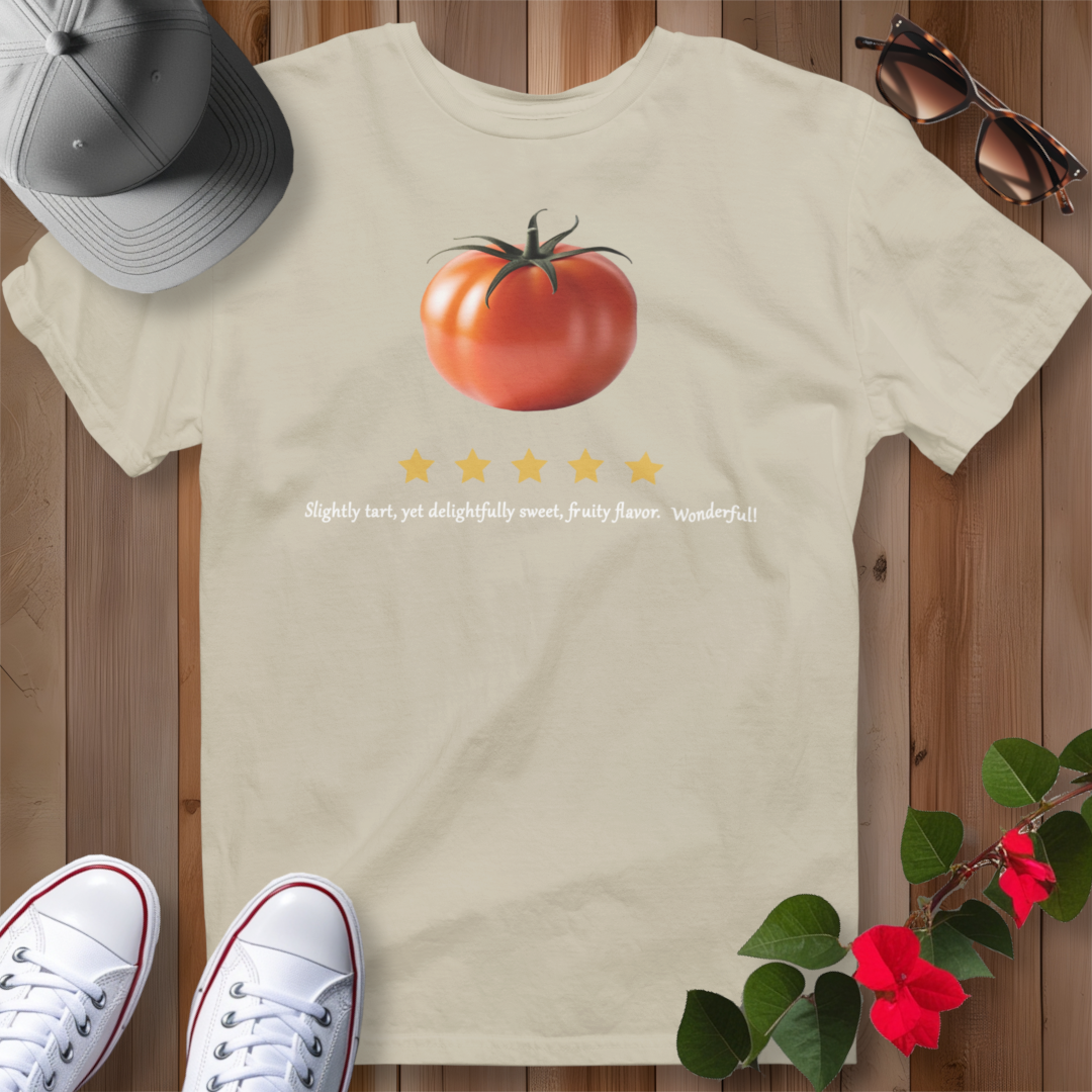 Dad's Sunset Orange Tomato Review T-Shirt
