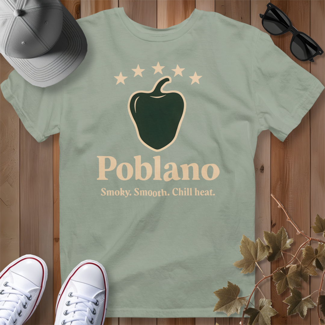 Poblano Pepper Review 2 T-Shirt