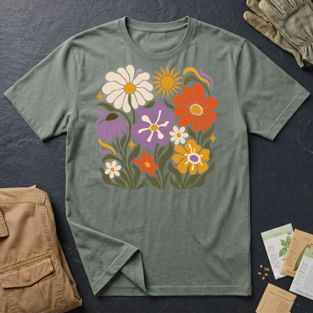 Psychedelic Flowers T-Shirt