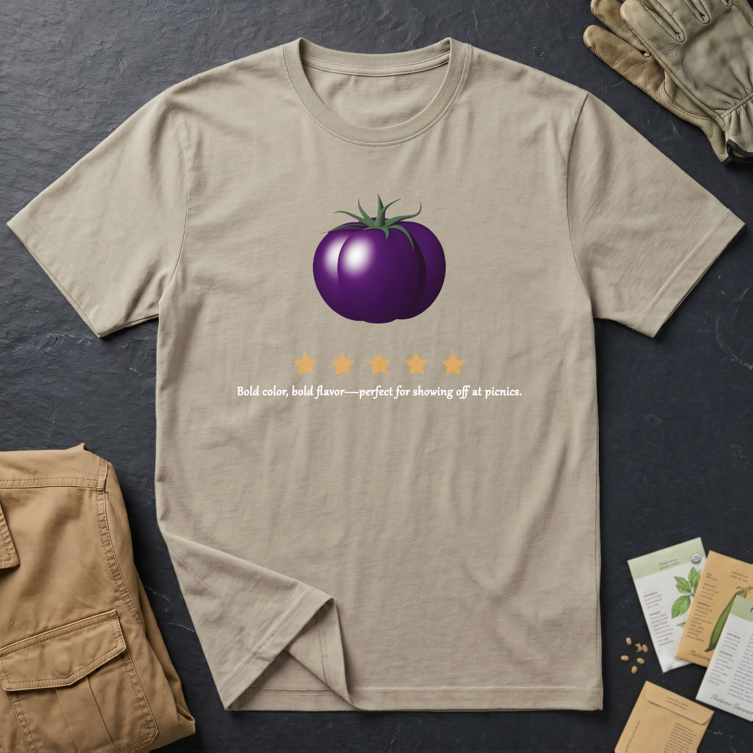 Purple Tomato Review 4 T-Shirt