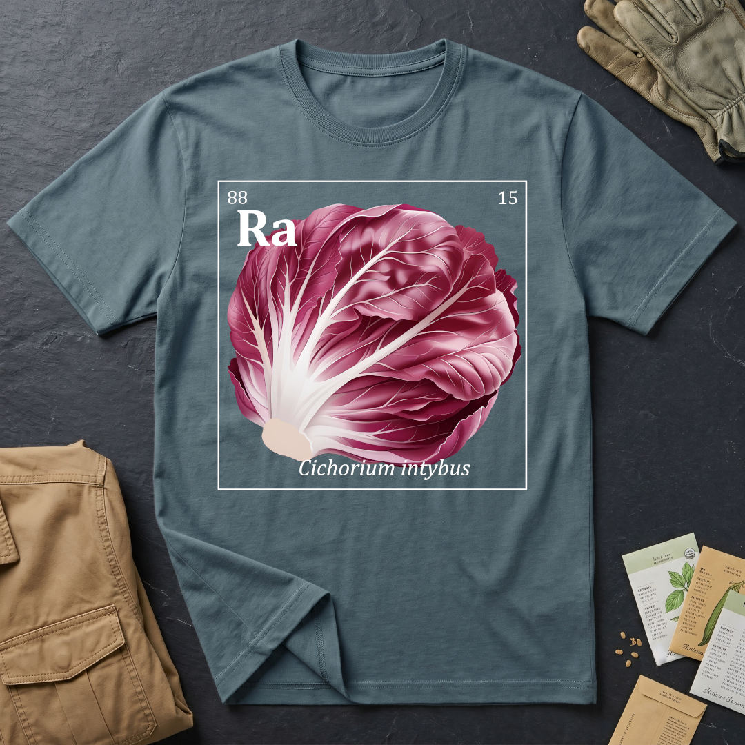Periodic Table of Vegetables - Radicchio T-Shirt