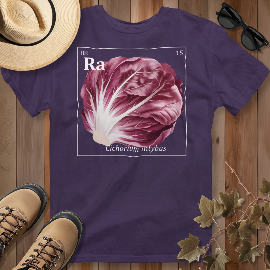 Periodic Table of Vegetables - Radicchio T-Shirt
