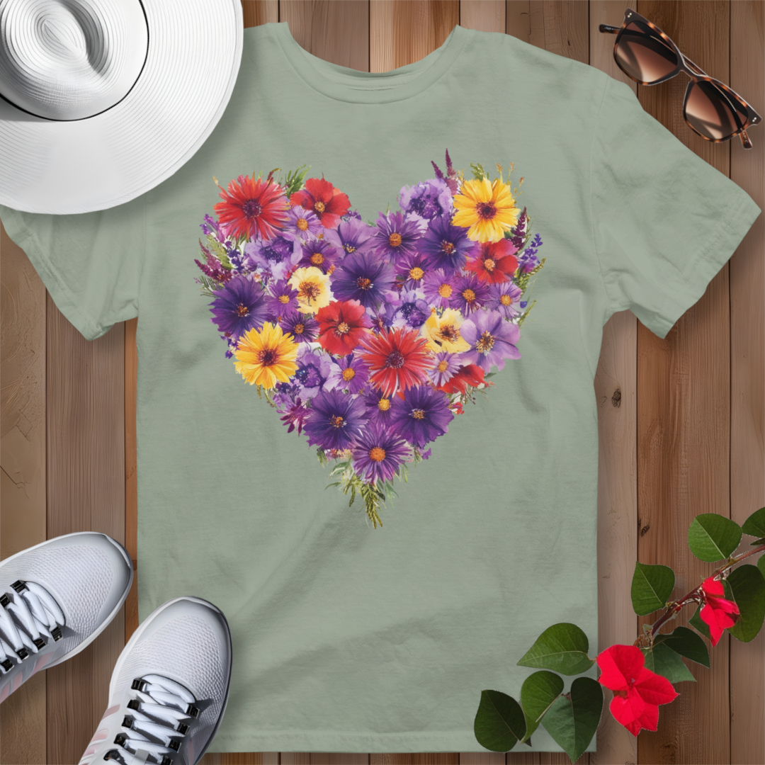 Wildflower Heart T-Shirt