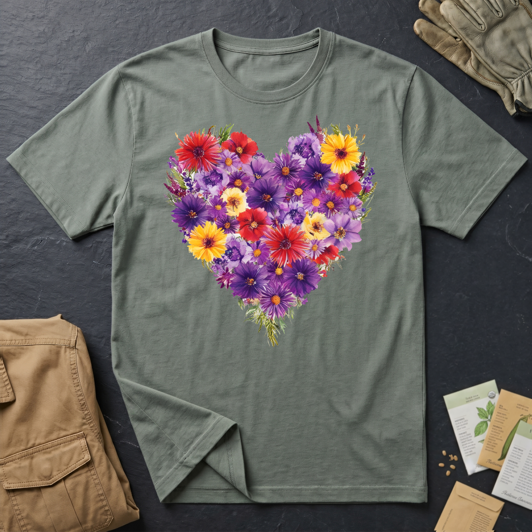 Wildflower Heart T-Shirt