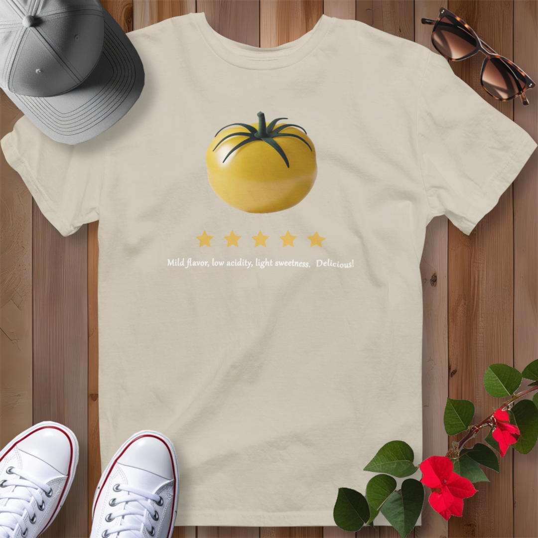 Lemon Boy Yellow Tomato Review T-Shirt