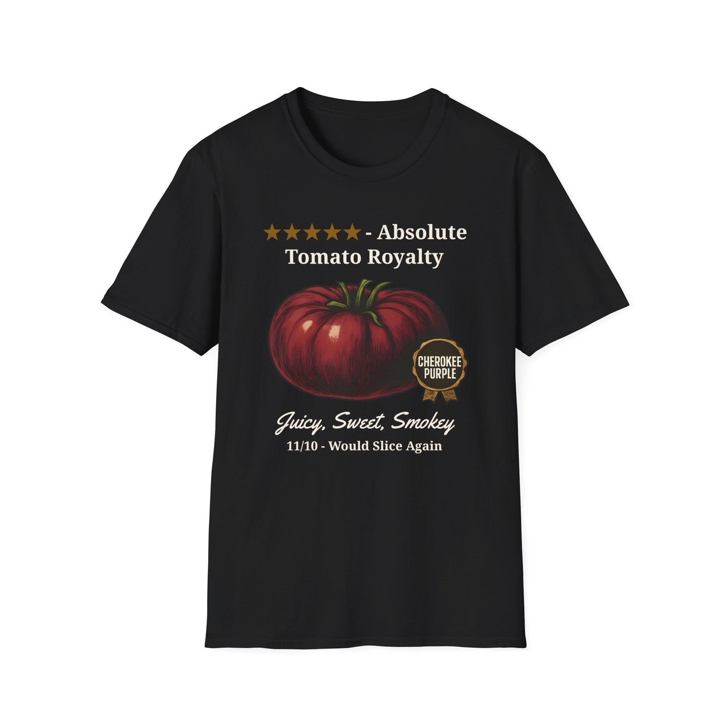 Cherokee Purple Tomato Review T-Shirt