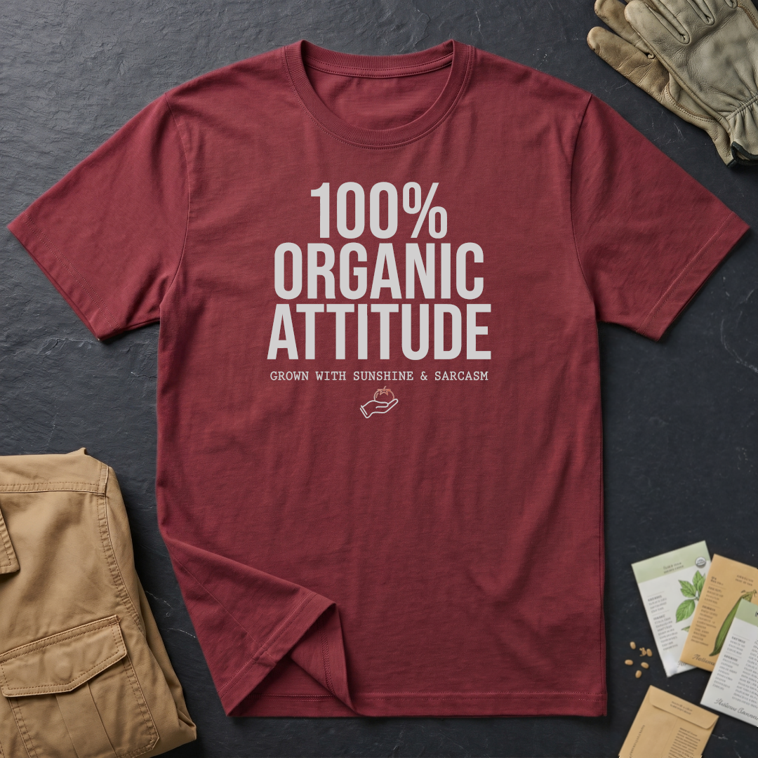 100% Organic Attitude T-Shirt