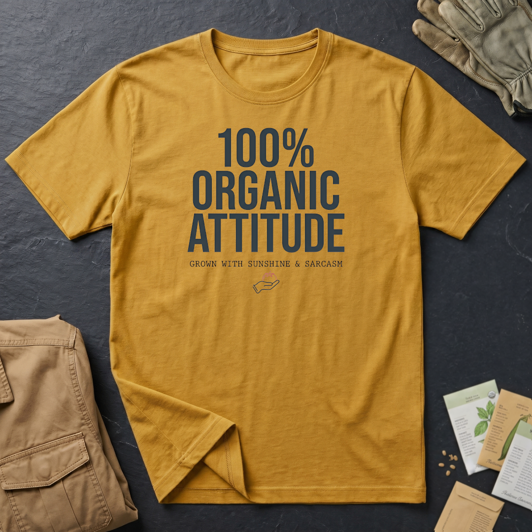 100% Organic Attitude T-Shirt