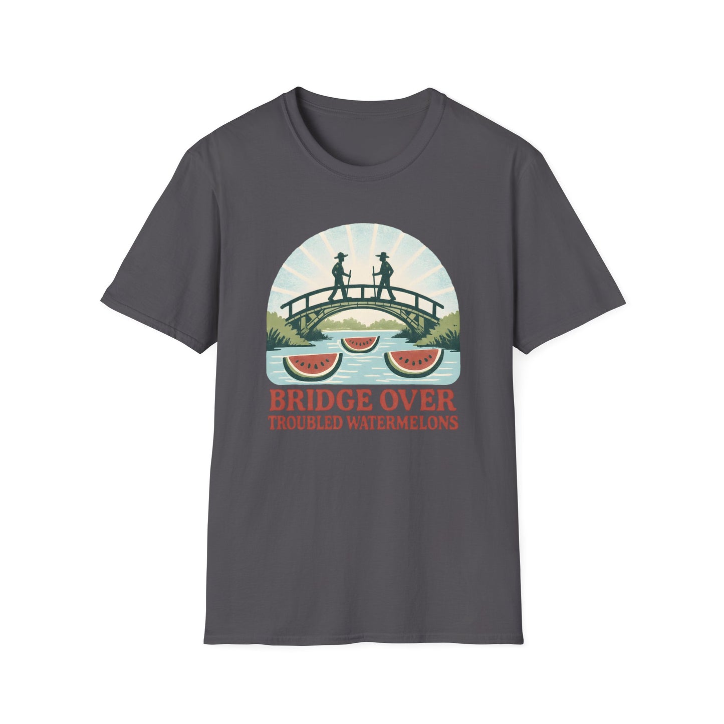 Bridge Over Troubled Watermelons T-Shirt