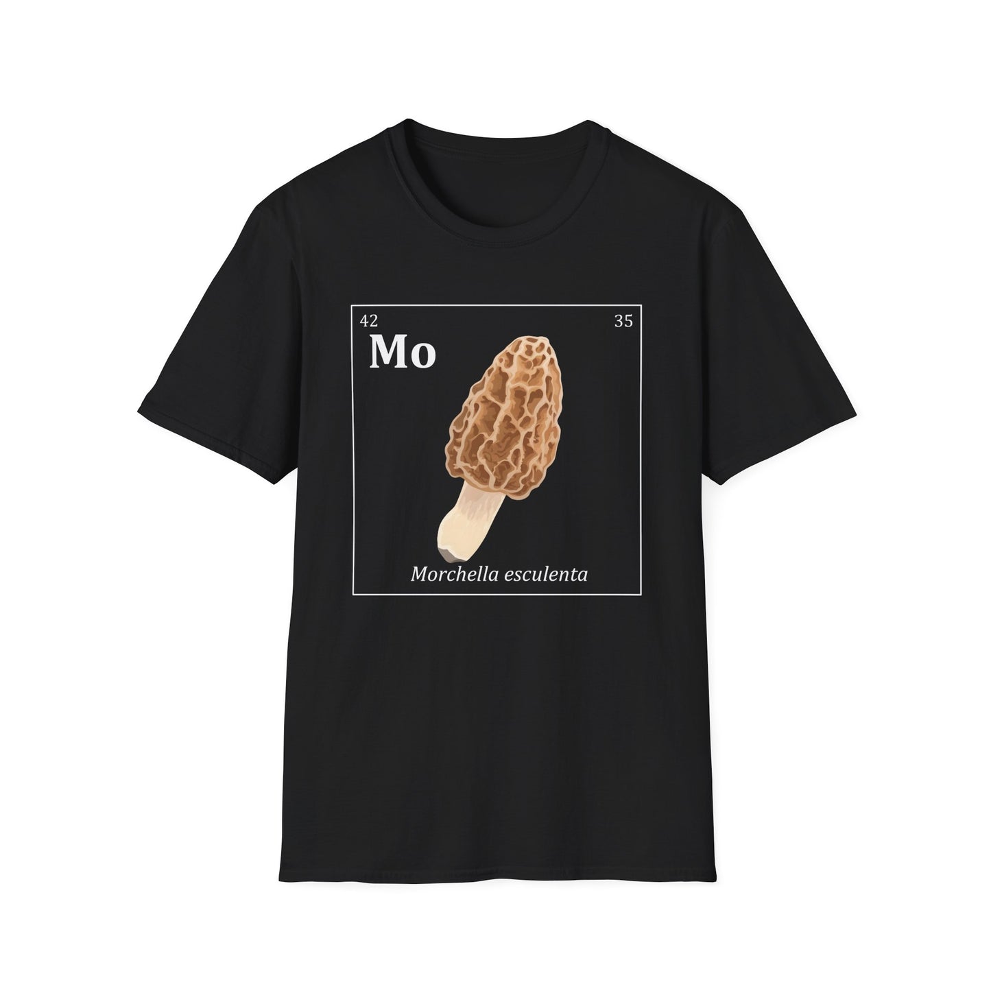 Periodic Table of Vegetables - Morel Mushroom T-Shirt