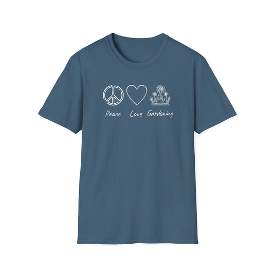 Peace Love Gardening T-Shirt