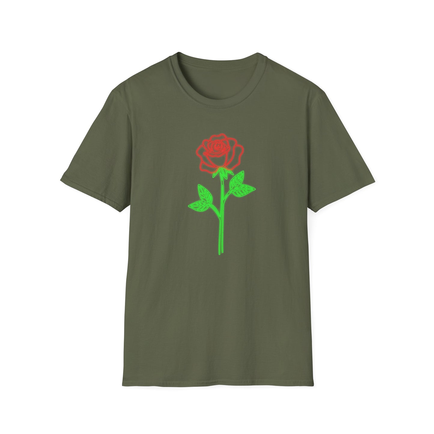 Neon Rose T-Shirt