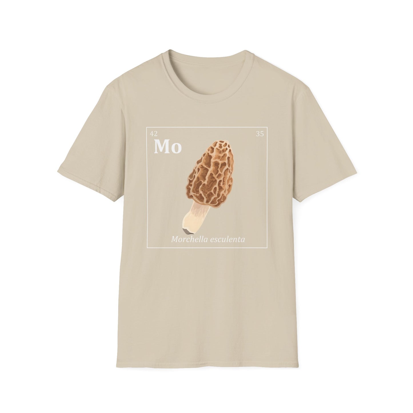Periodic Table of Vegetables - Morel Mushroom T-Shirt
