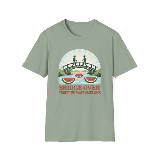 Bridge Over Troubled Watermelons T-Shirt