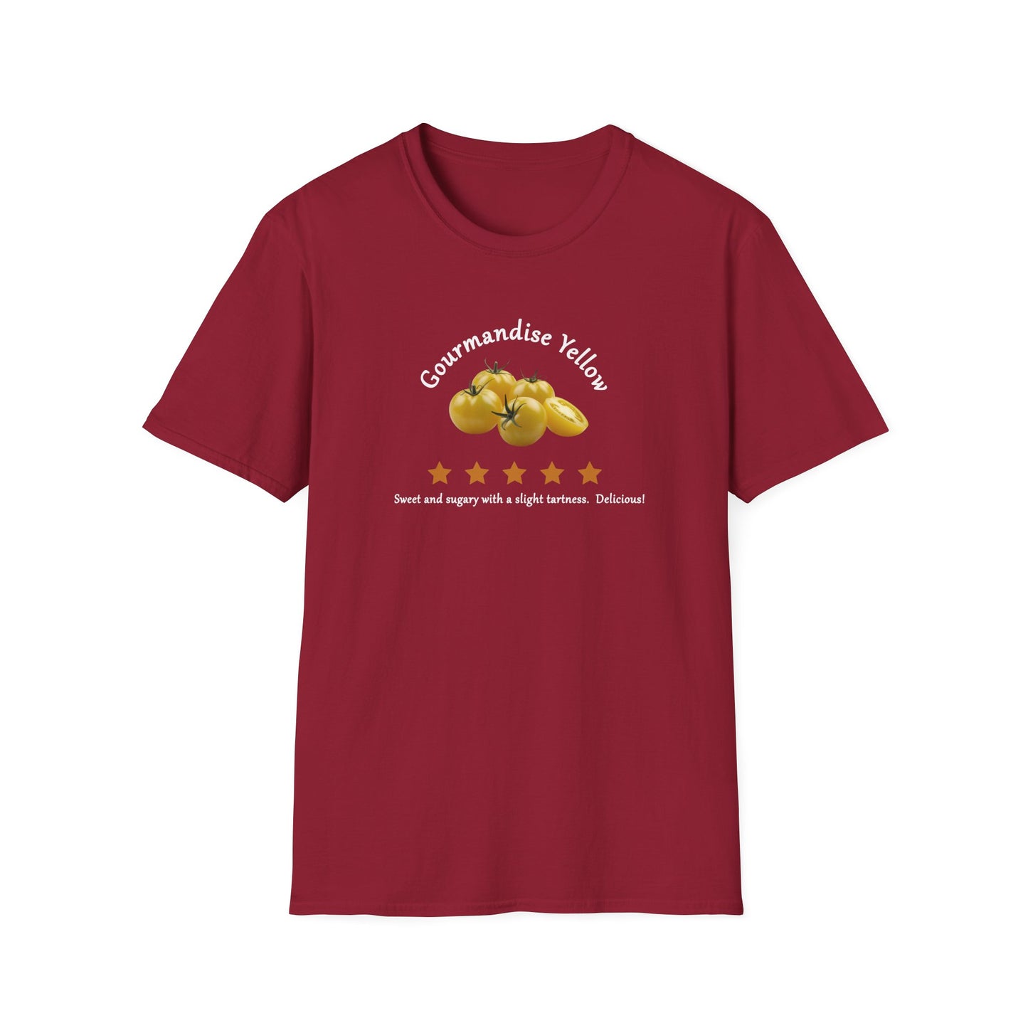 Gourmandise Yellow Tomato Review T-Shirt