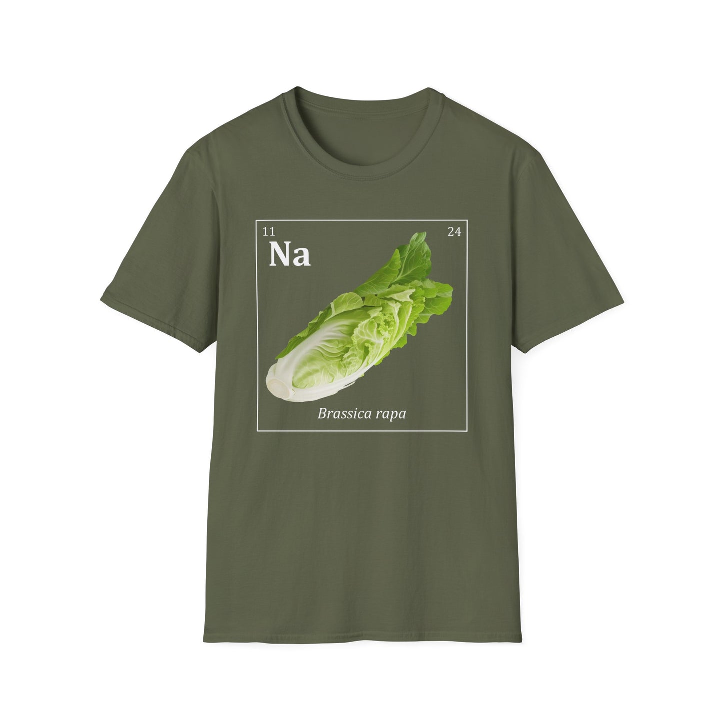 Periodic Table of Vegetables - Napa Cabbage T-Shirt
