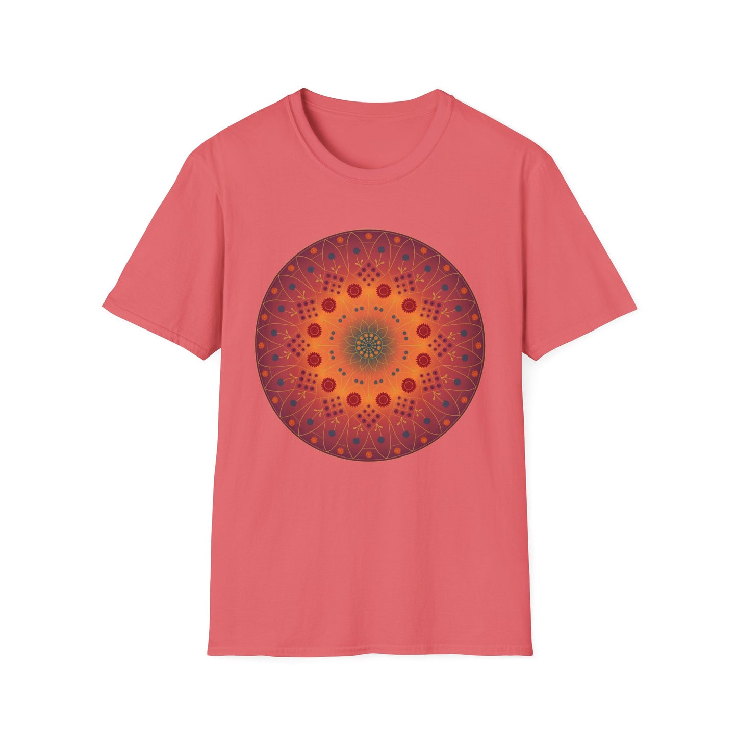 Sunflower Mandala T-Shirt RO