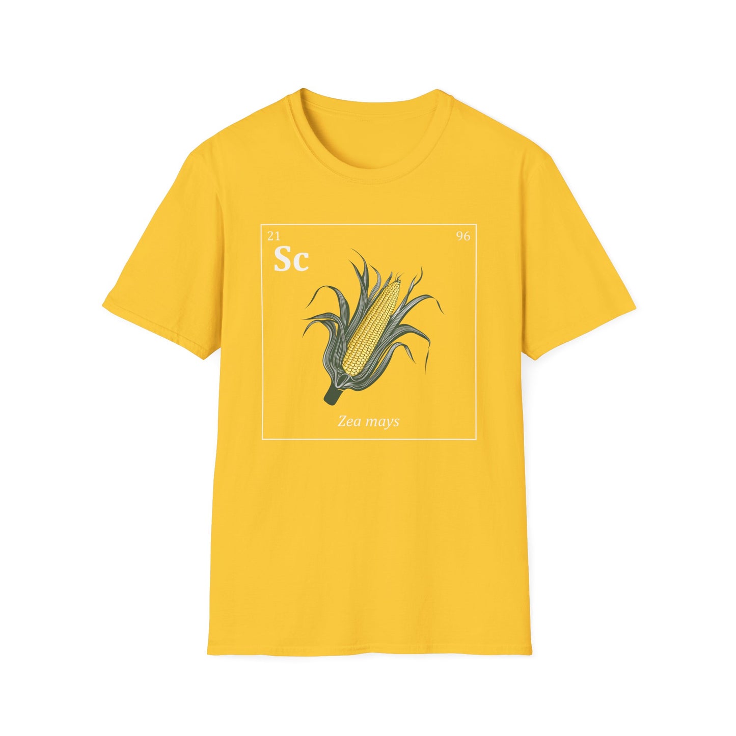 Periodic Table of Vegetables - Sweet Corn T-Shirt