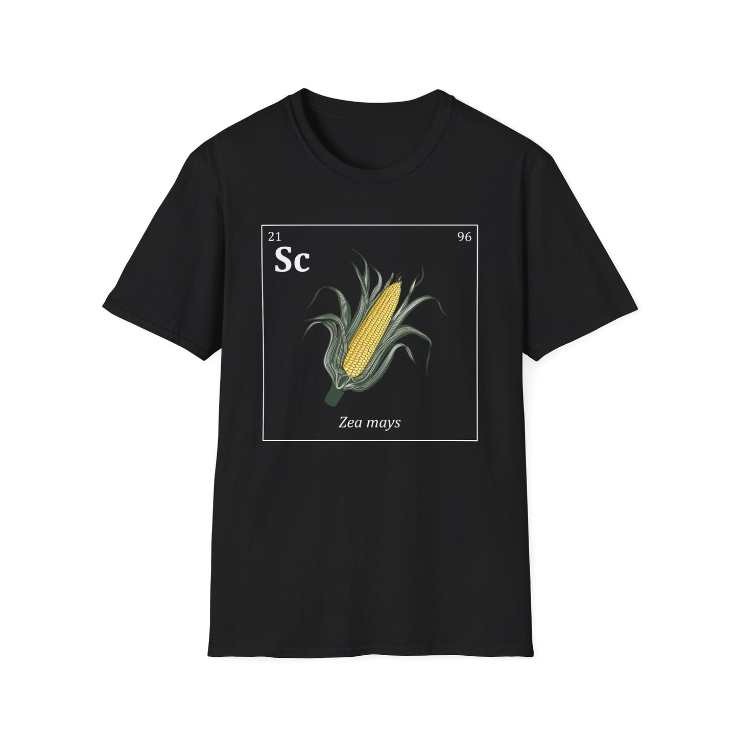 Periodic Table of Vegetables - Sweet Corn T-Shirt
