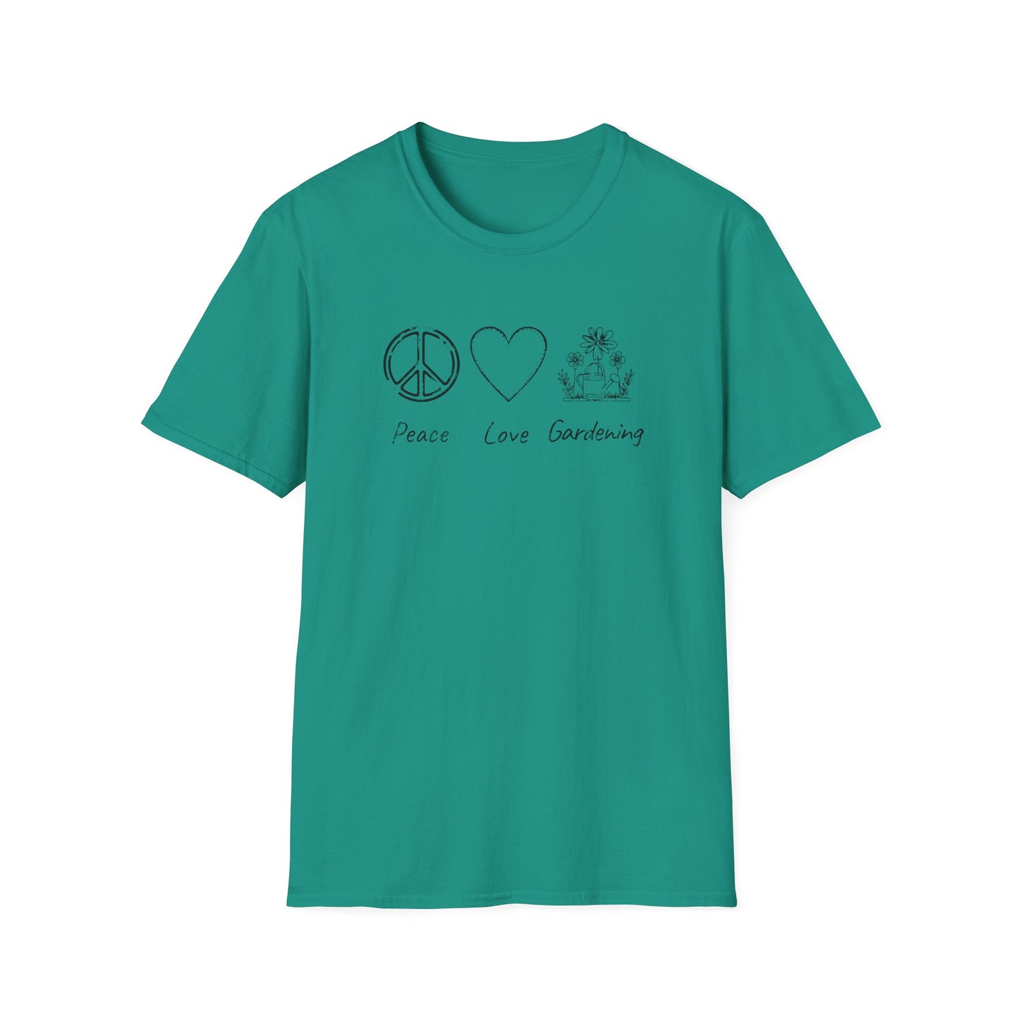 Peace Love Gardening (B) T-Shirt