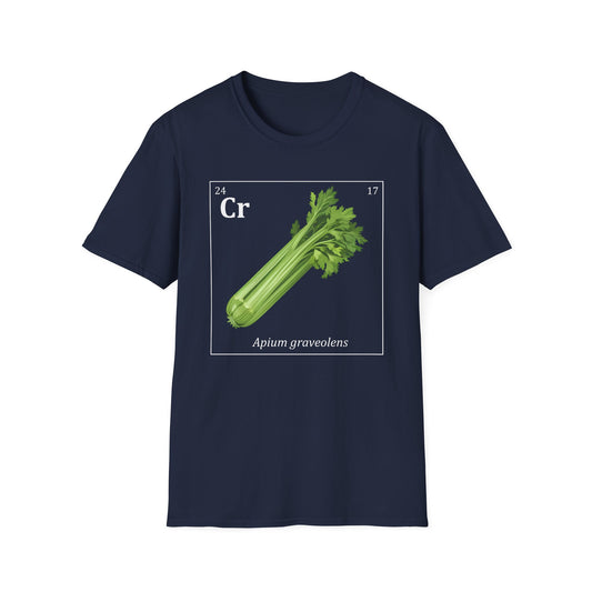 Periodic Table of Vegetables - Celery T-Shirt
