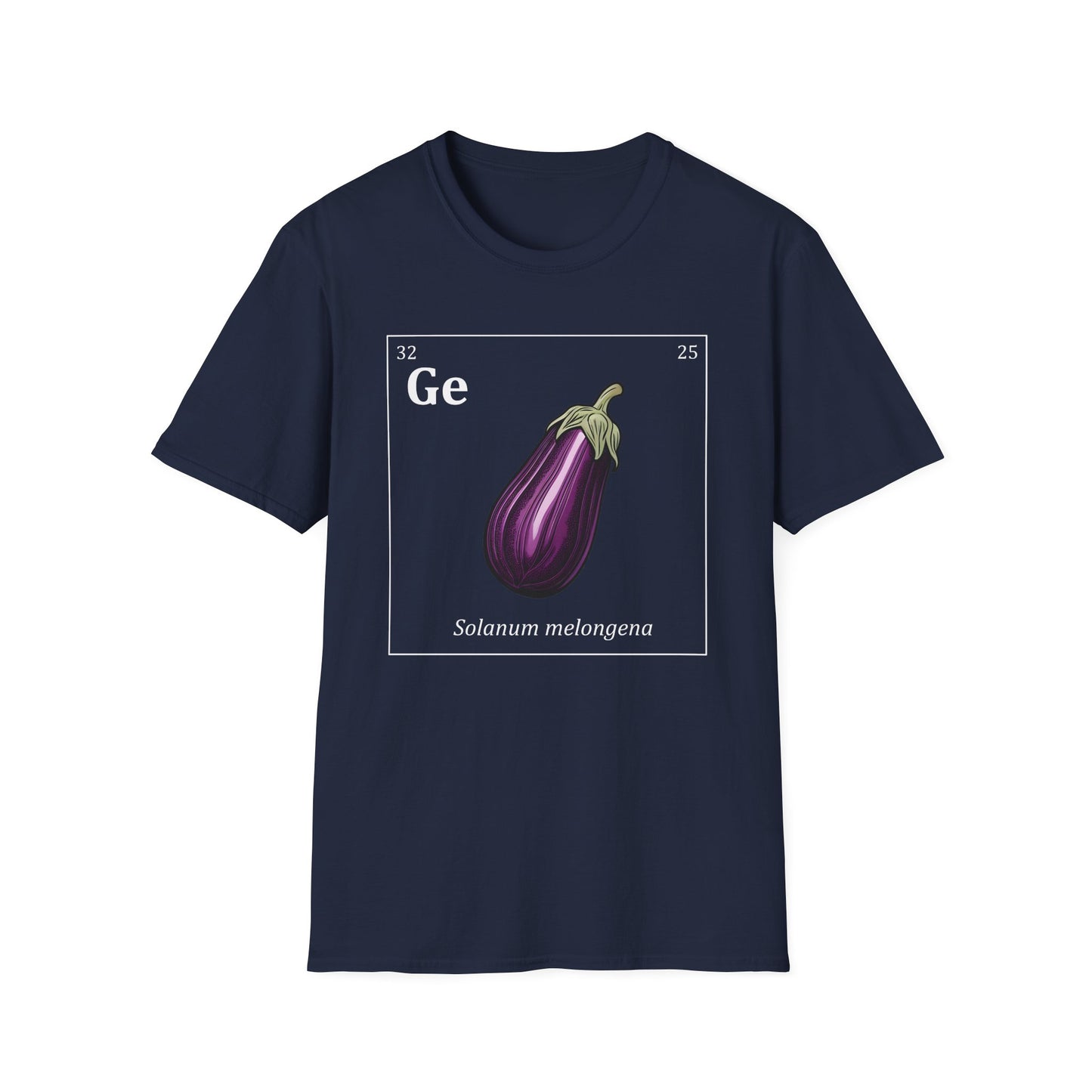Periodic Table of Vegetables - Eggplant T-Shirt