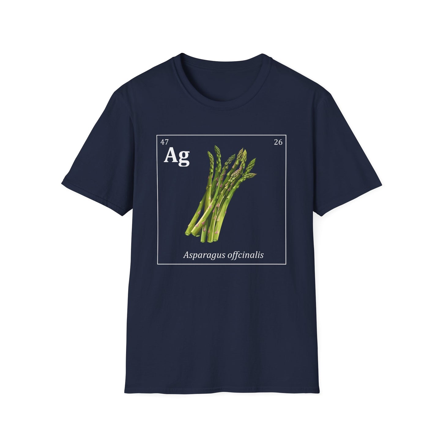 Periodic Table of Vegetables - Asparagus T-Shirt