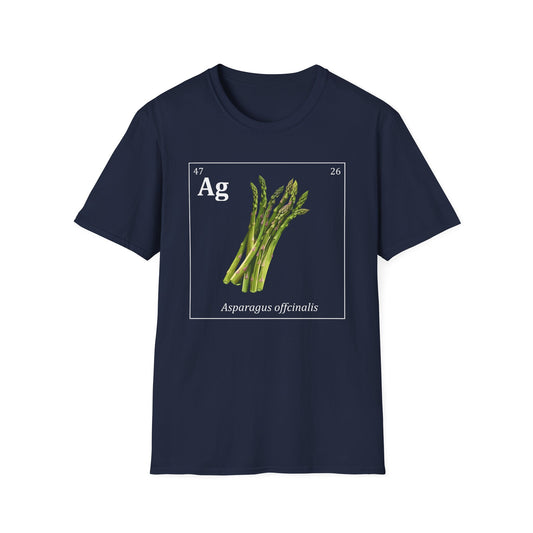 Periodic Table of Vegetables - Asparagus T-Shirt