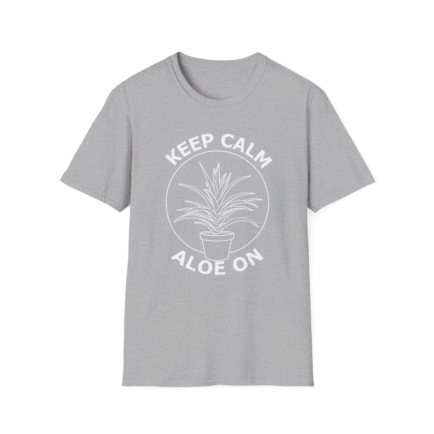 Keep Calm Aloe On (W) T-Shirt