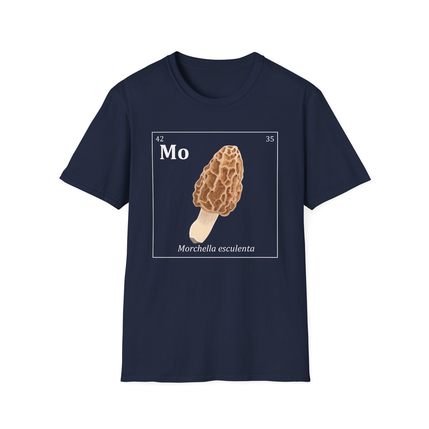 Periodic Table of Vegetables - Morel Mushroom T-Shirt