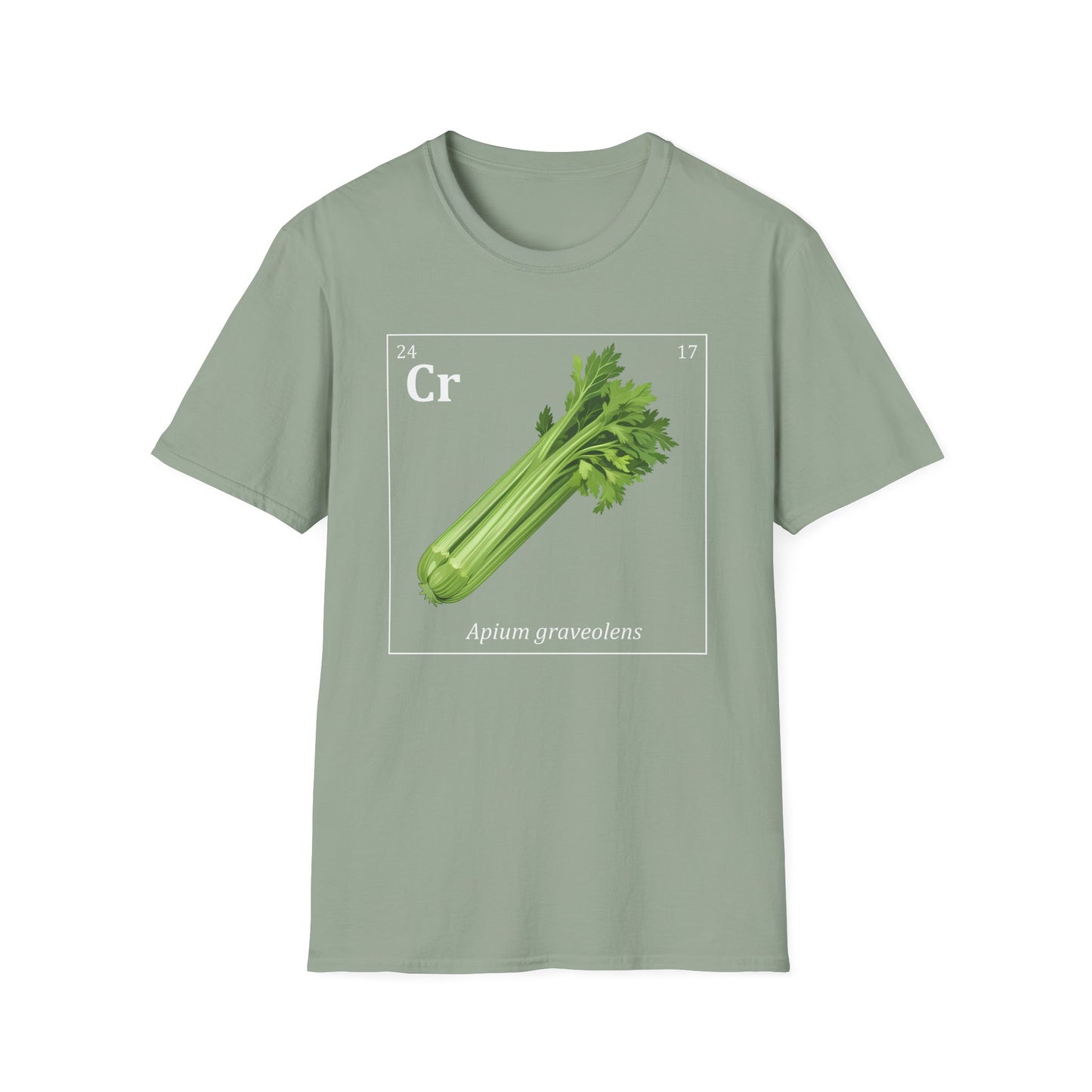 Periodic Table of Vegetables - Celery T-Shirt