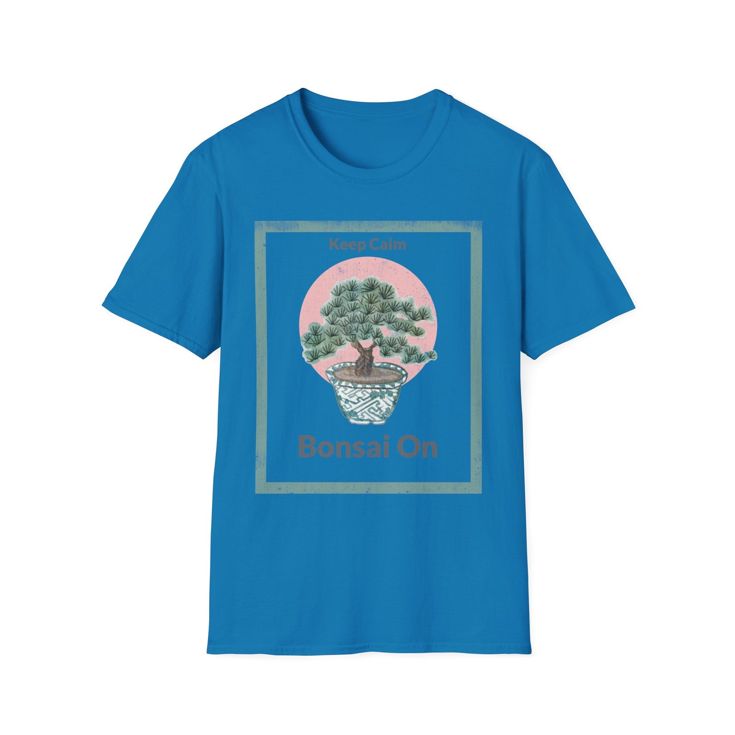 Keep Calm Bonsai On T-Shirt