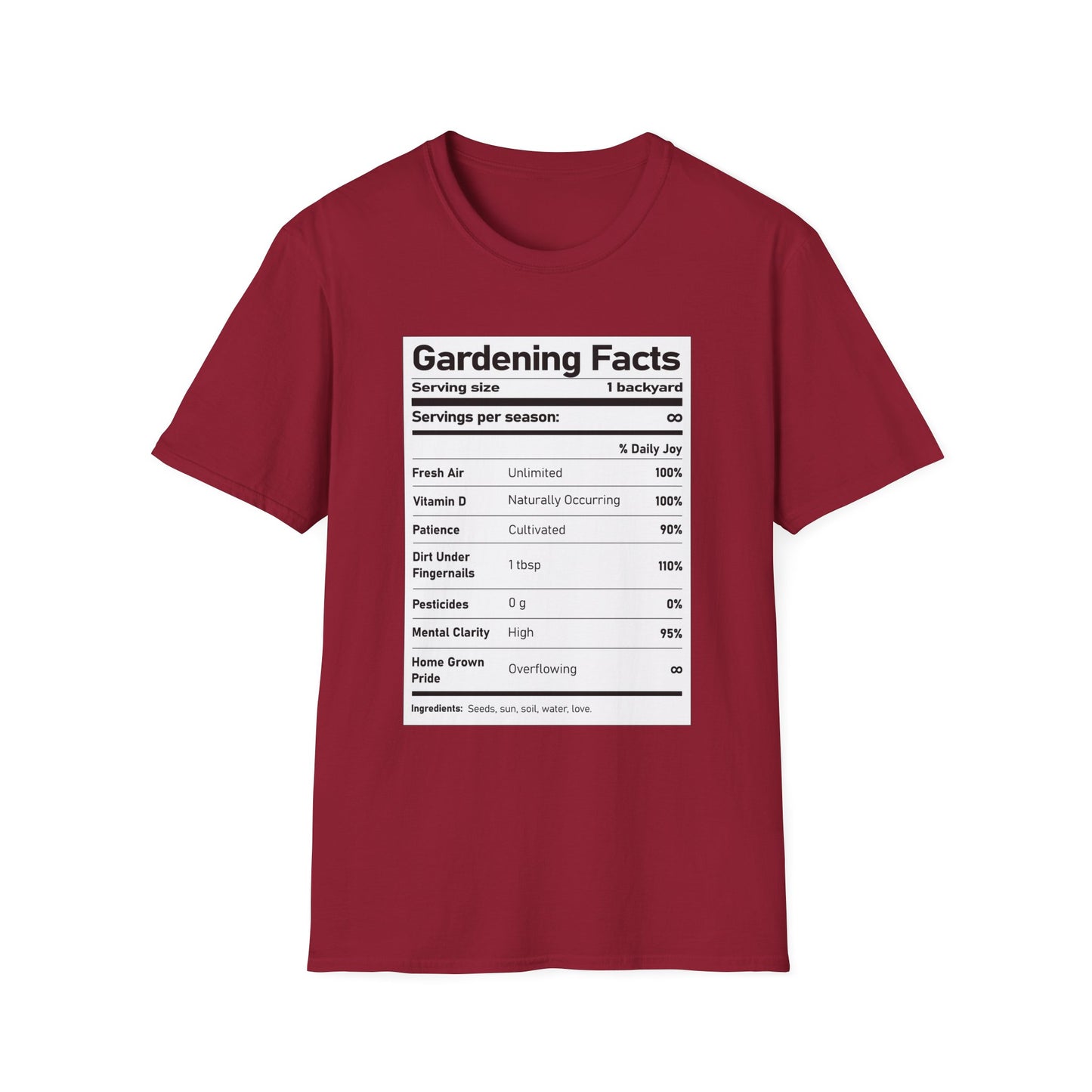 Gardening Facts T-Shirt