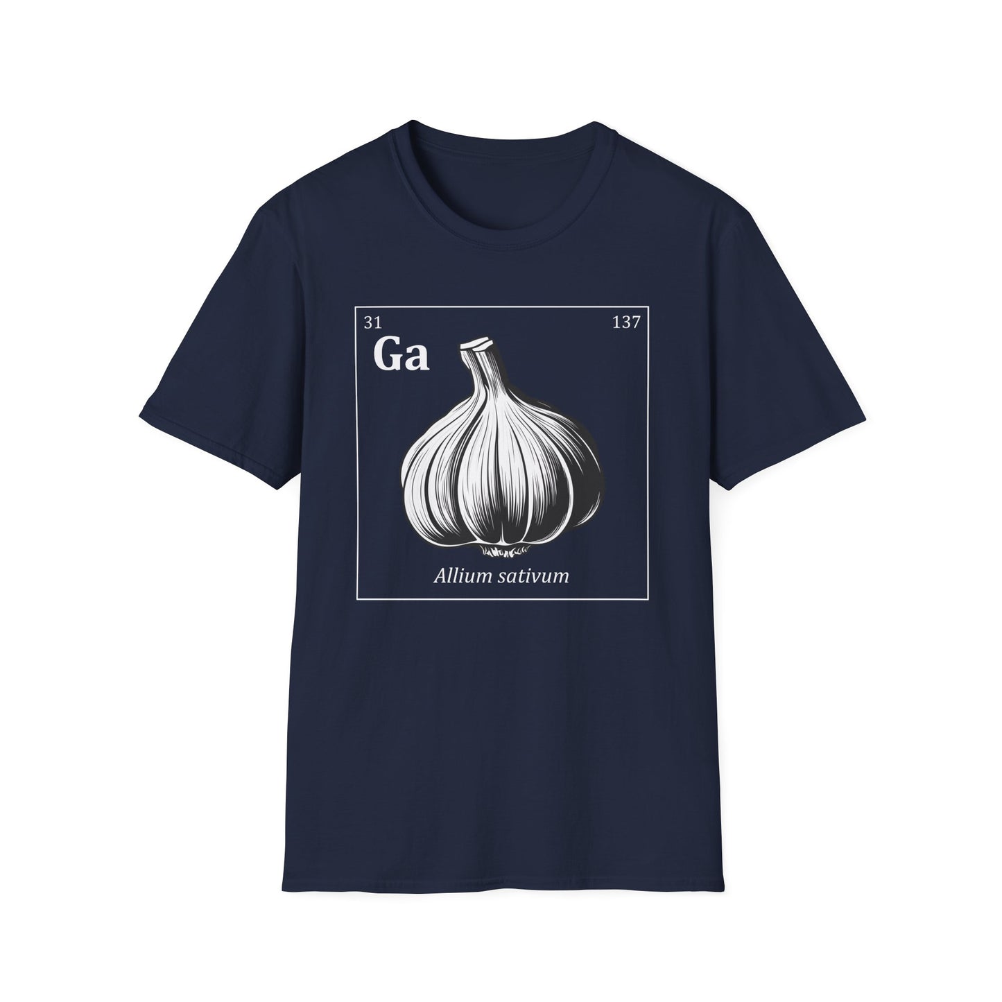 Periodic Table of Vegetables - Garlic T-Shirt