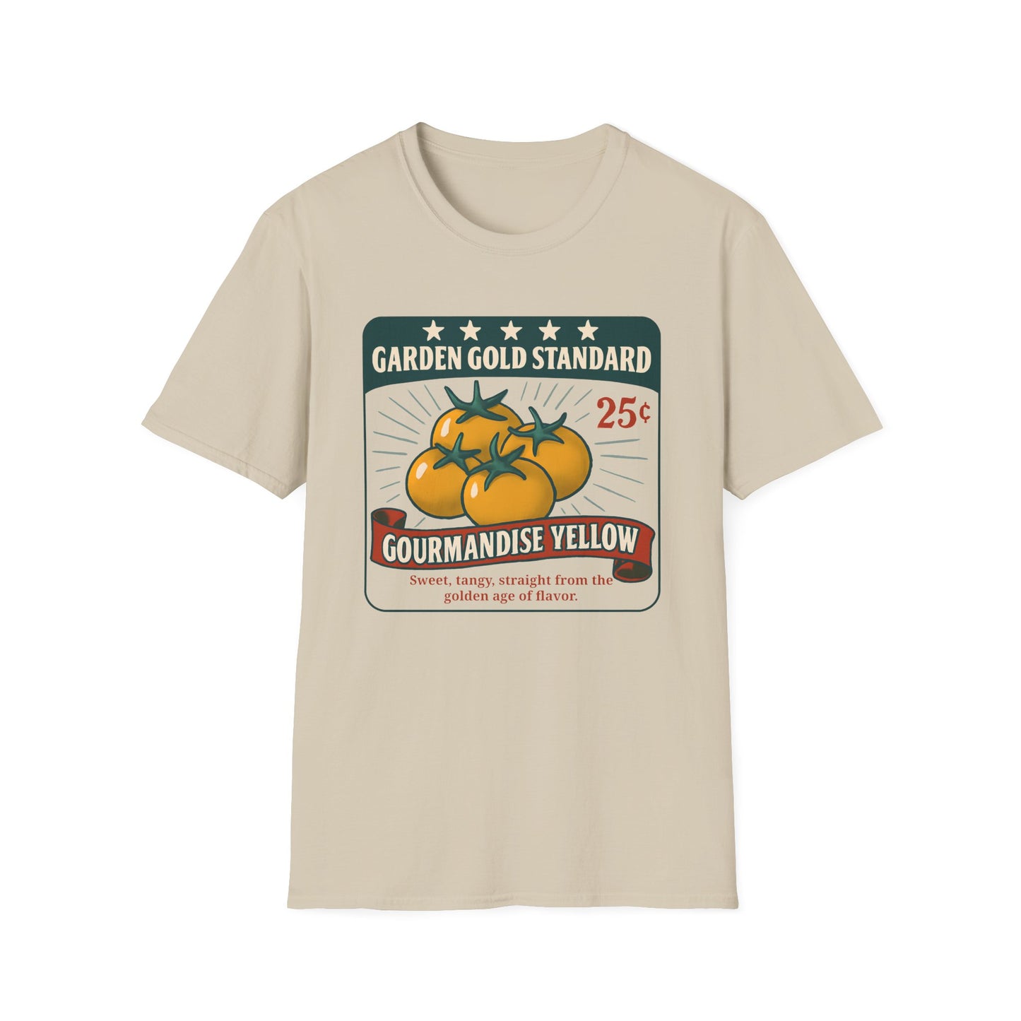 Gourmandise Yellow Tomato Gold Standard T-Shirt
