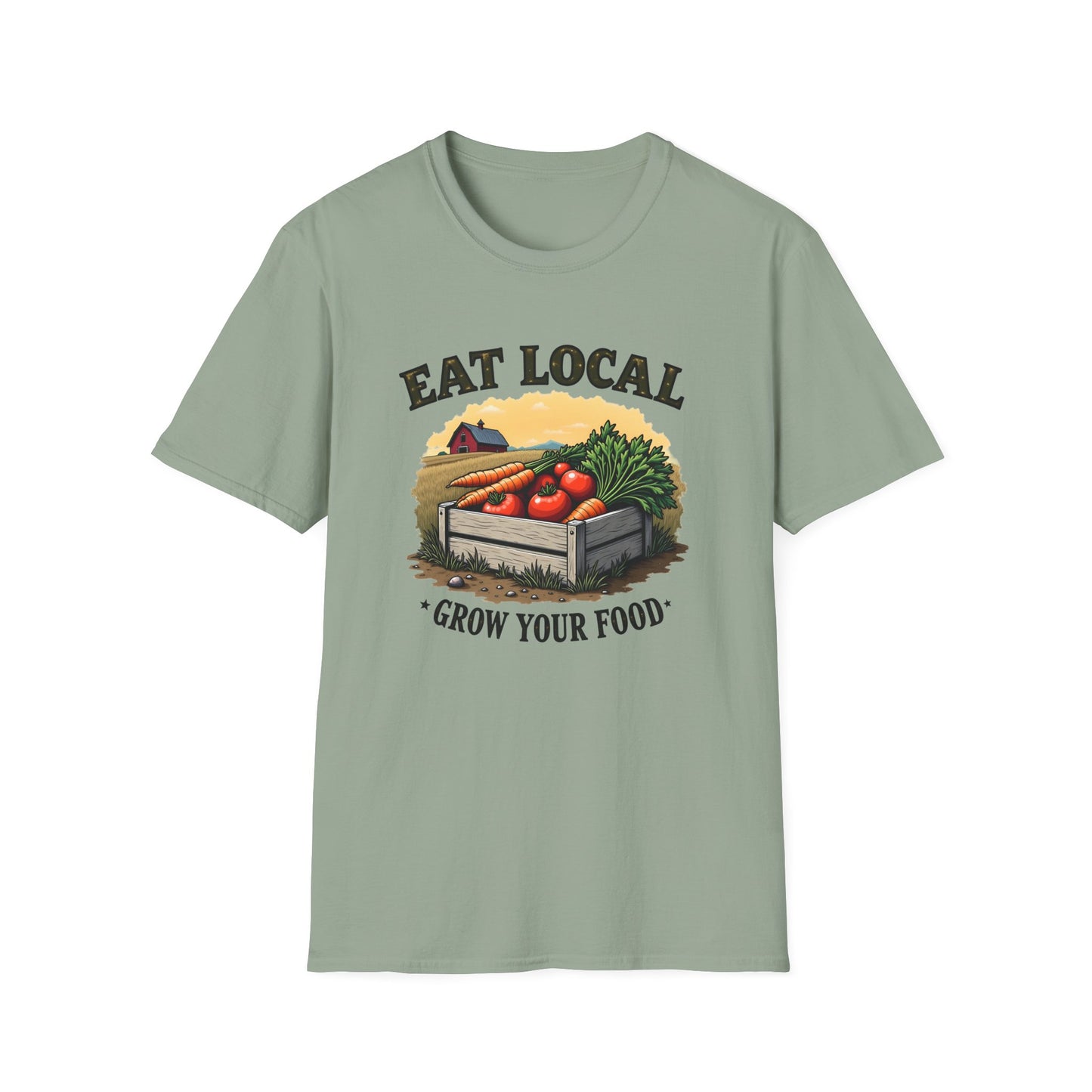 Eat Local Grow Your Food 3 T-Shirt