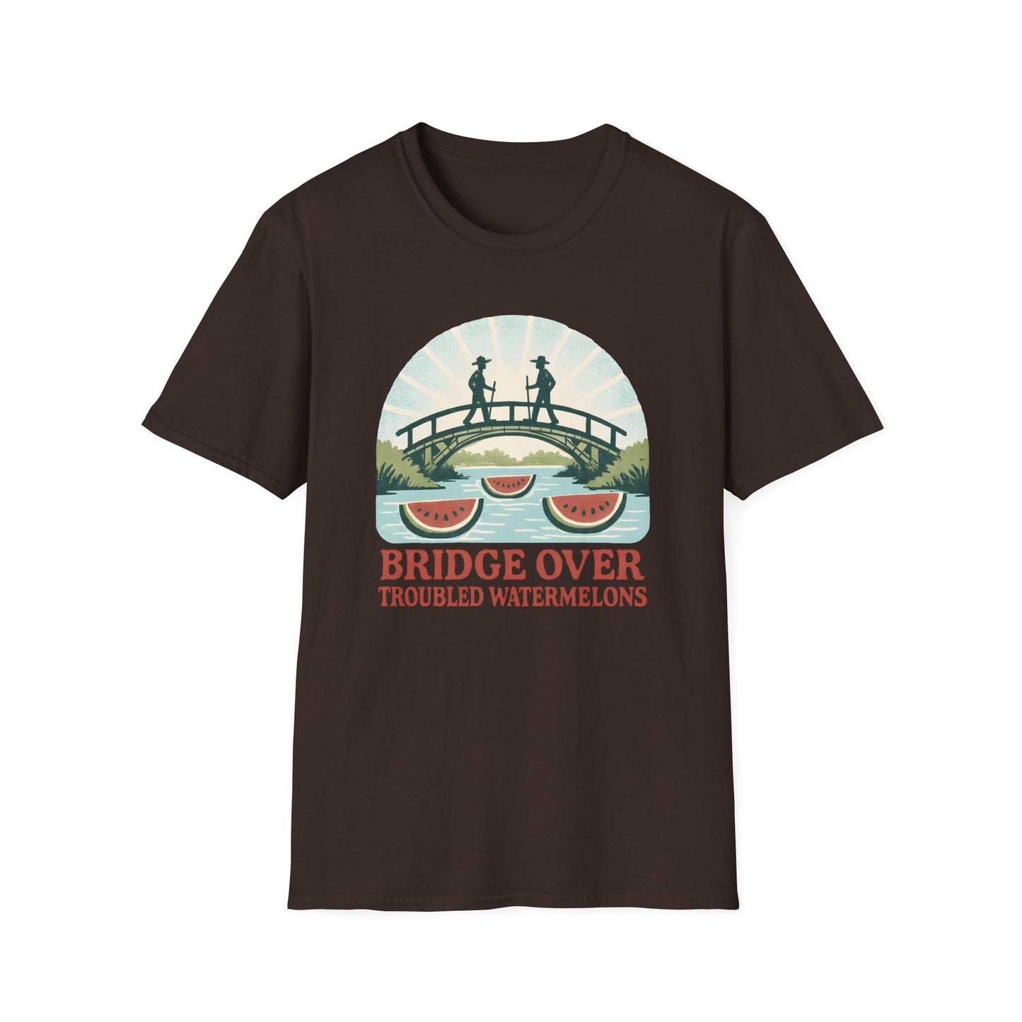 Bridge Over Troubled Watermelons T-Shirt